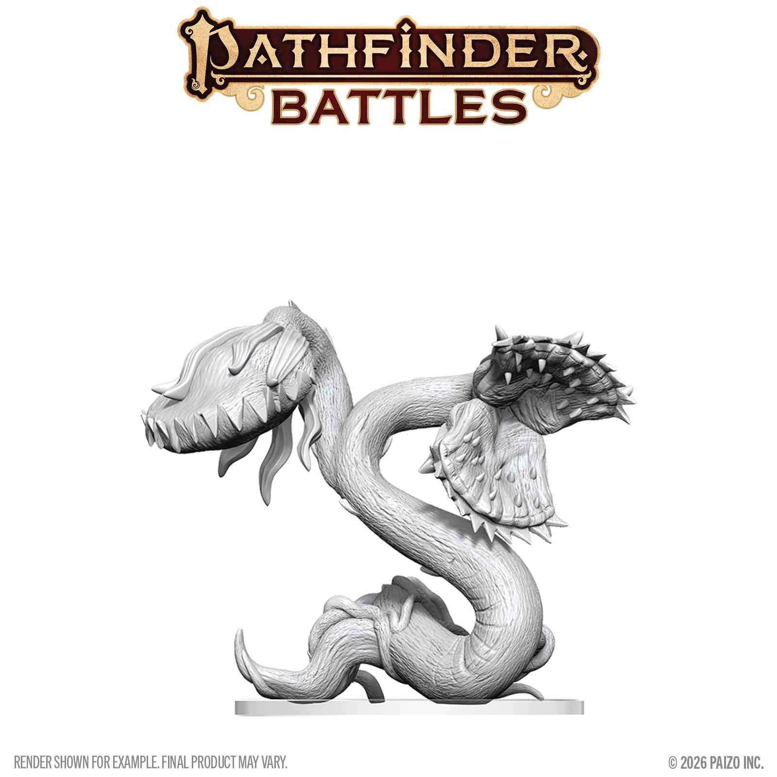 Figurine pathfinder battles deep cuts snapping flytrap